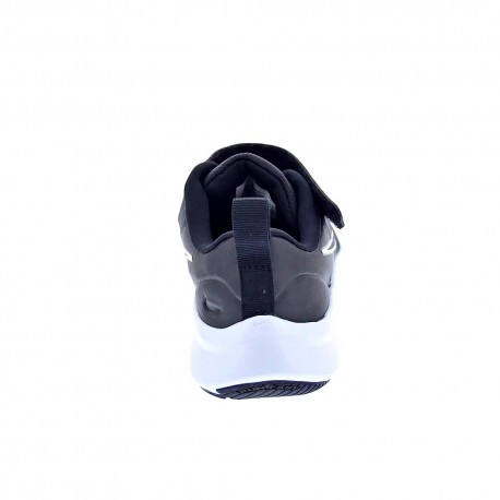 Zapatillas Nike zapatos Niño modelo Star Runner 3 2 velcros Negro 