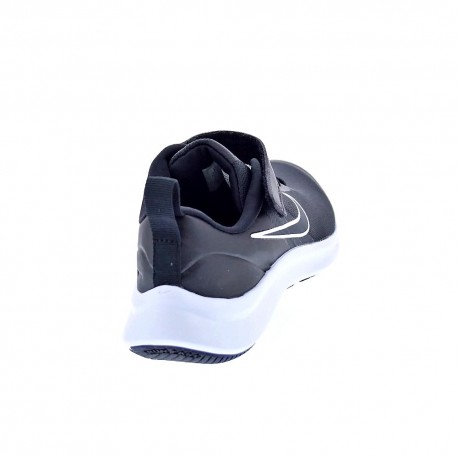 Zapatillas Nike zapatos Niño modelo Star Runner 3 2 velcros Negro 