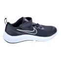 Zapatillas Nike zapatos Niño modelo Star Runner 3 2 velcros Negro 
