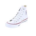 Zapatillas botas Converse zapatos Mujer modelo Chuck Taylor All Star piel sin plataforma Blanco Cordón