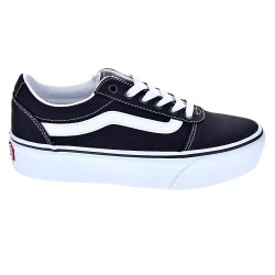 Zapatillas Vans zapatos Mujer modelo Ward Platform Negro Cordón 2