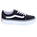 Zapatillas Vans zapatos Mujer modelo Ward Platform Negro Cordón