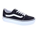 Zapatillas Vans zapatos Mujer modelo Ward Platform Negro Cordón