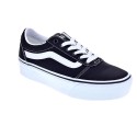 Zapatillas Vans zapatos Mujer modelo Ward Platform Negro Cordón