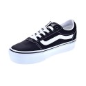 Zapatillas Vans zapatos Mujer modelo Ward Platform Negro Cordón