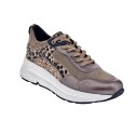 Zapatillas Geox zapatos Mujer modelo Backsie Oro 