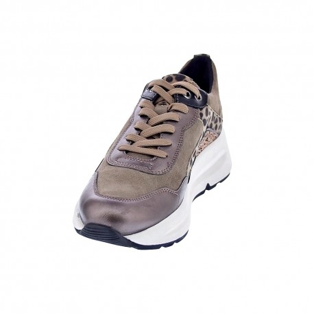Zapatillas Geox zapatos Mujer modelo Backsie Oro 
