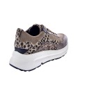 Zapatillas Geox zapatos Mujer modelo Backsie Oro 