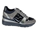 Zapatillas Geox zapatos Mujer modelo Zosma Gris 