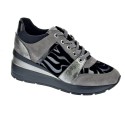 Zapatillas Geox zapatos Mujer modelo Zosma Gris 