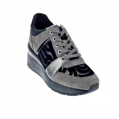 Zapatillas Geox zapatos Mujer modelo Zosma Gris 