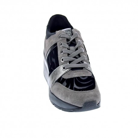 Zapatillas Geox zapatos Mujer modelo Zosma Gris 