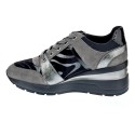 Zapatillas Geox zapatos Mujer modelo Zosma Gris 