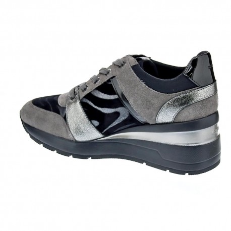 Zapatillas Geox zapatos Mujer modelo Zosma Gris 
