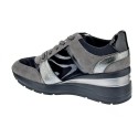 Zapatillas Geox zapatos Mujer modelo Zosma Gris 