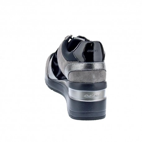 Zapatillas Geox zapatos Mujer modelo Zosma Gris 