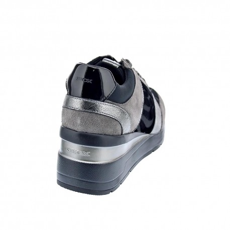 Zapatillas Geox zapatos Mujer modelo Zosma Gris 