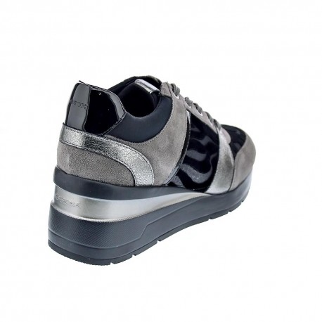 Zapatillas Geox zapatos Mujer modelo Zosma Gris 