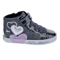 Botines Geox zapatos Niña modelo Kilwi Gris  2
