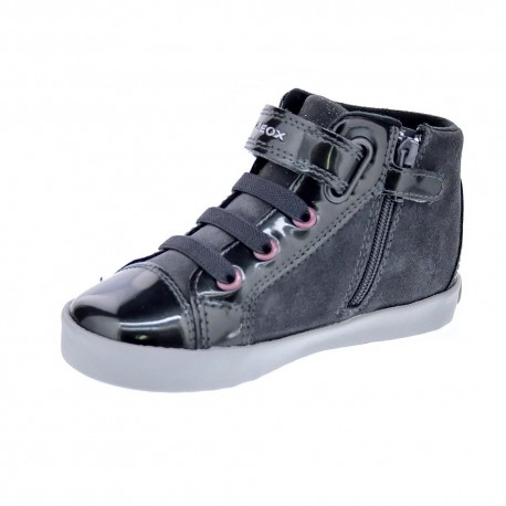 Botines Geox zapatos Niña modelo Kilwi Gris 