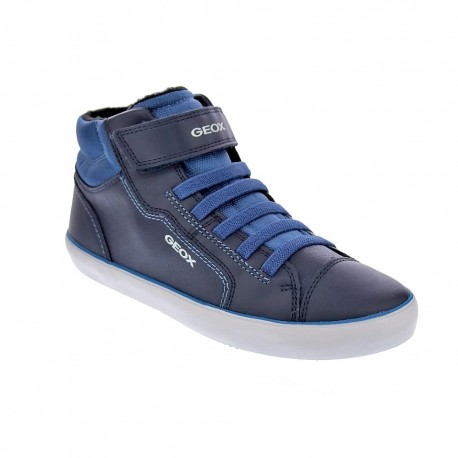 Botines Geox zapatos Niño modelo Gisli Azul 