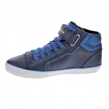 Botines Geox zapatos Niño modelo Gisli Azul 