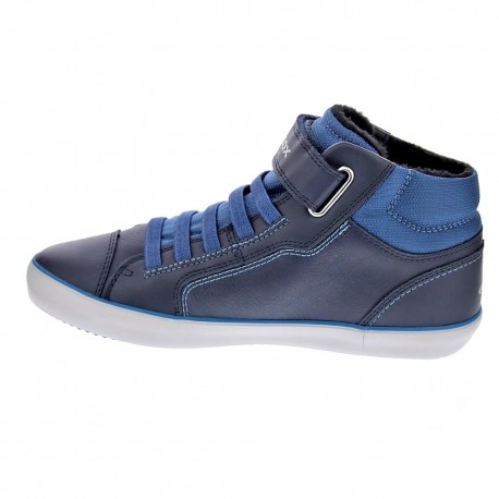 Botines Geox zapatos Niño modelo Gisli Azul 