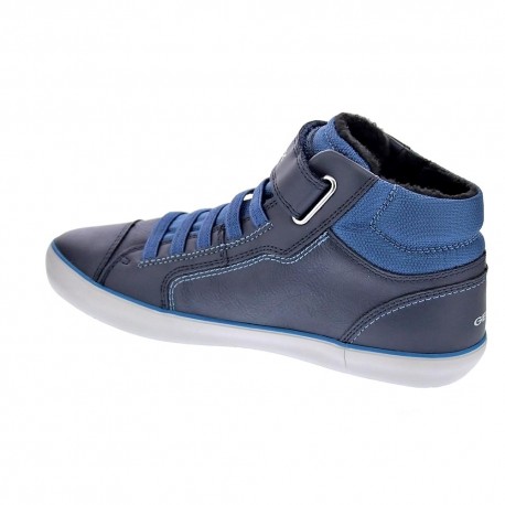 Botines Geox zapatos Niño modelo Gisli Azul 