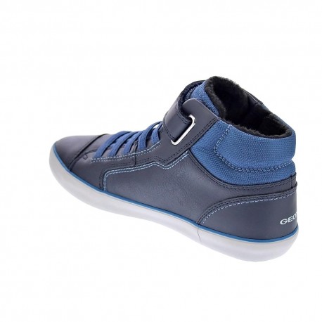 Botines Geox zapatos Niño modelo Gisli Azul 