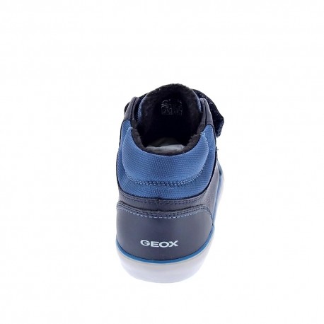 Botines Geox zapatos Niño modelo Gisli Azul 