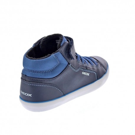 Botines Geox zapatos Niño modelo Gisli Azul 