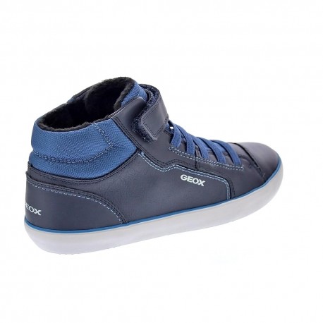 Botines Geox zapatos Niño modelo Gisli Azul 