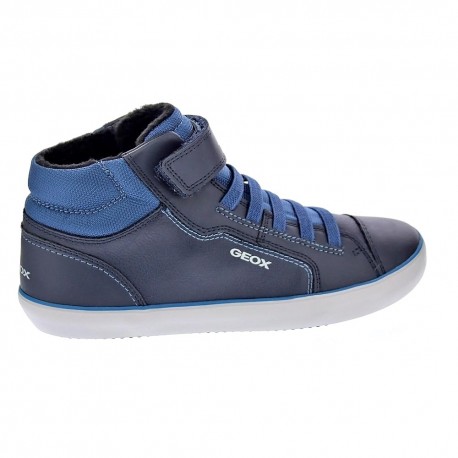 Botines Geox zapatos Niño modelo Gisli Azul 