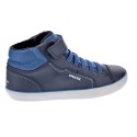 Botines Geox zapatos Niño modelo Gisli Azul 