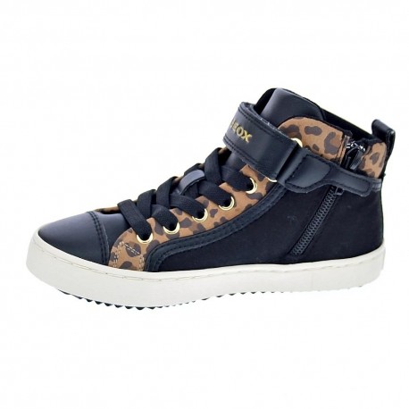 Botines Geox zapatos Niña modelo Kalispera Negro 