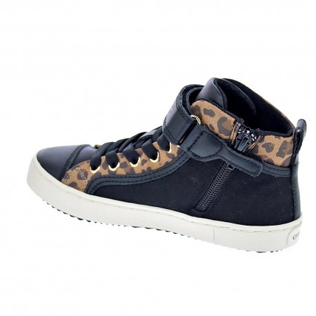 Botines Geox zapatos Niña modelo Kalispera Negro 