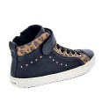 Botines Geox zapatos Niña modelo Kalispera Negro 