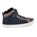 Botines Geox zapatos Niña modelo Kalispera Negro 