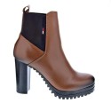Botines Tommy Hilfiger zapatos Mujer modelo Essentials high heel Boot Marrón 