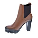 Botines Tommy Hilfiger zapatos Mujer modelo Essentials high heel Boot Marrón 