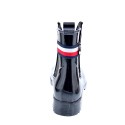 Botines Tommy Hilfiger zapatos Mujer modelo TH Hardware Rainboot Negro 