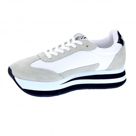 Zapatillas No Name zapatos Mujer modelo FLEX M JOGGER Blanco Cordón