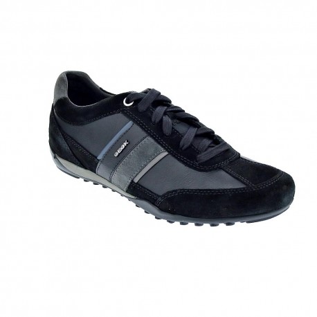 Zapatillas Geox zapatos Hombre modelo Wells Negro 