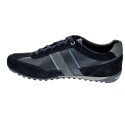 Zapatillas Geox zapatos Hombre modelo Wells Negro 