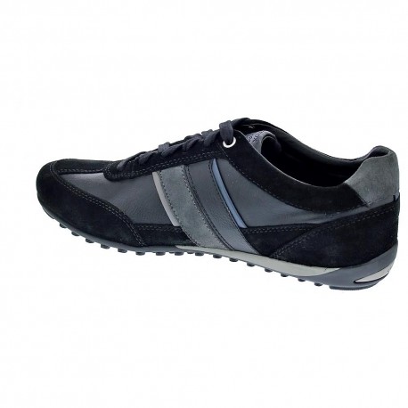 Zapatillas Geox zapatos Hombre modelo Wells Negro 