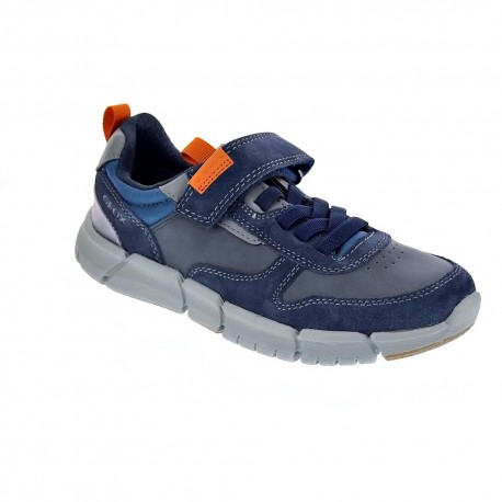 Zapatillas Geox zapatos Niño modelo Flexyper Azul 