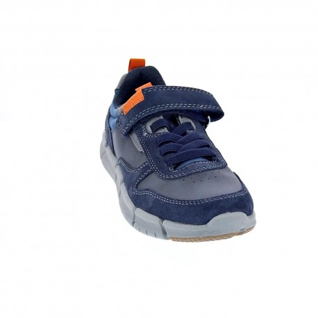 Zapatillas Geox zapatos Niño modelo Flexyper Azul 