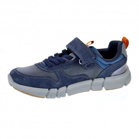 Zapatillas Geox zapatos Niño modelo Flexyper Azul 