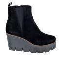 Botines Alpe zapatos Mujer modelo 45441105 Negro 