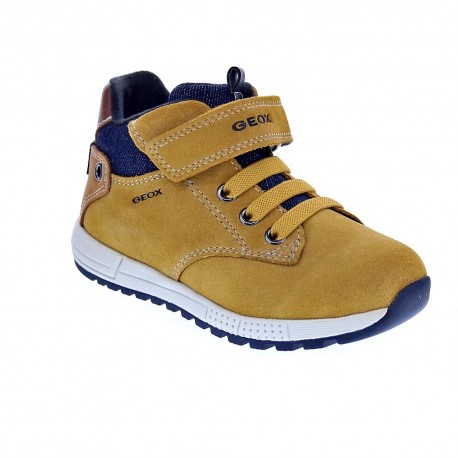 Botines Geox zapatos Niño modelo Alben Amarillo 